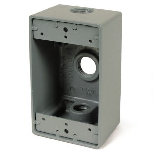 2" x 4", 3-Hole, 1/2" WB, for CLP